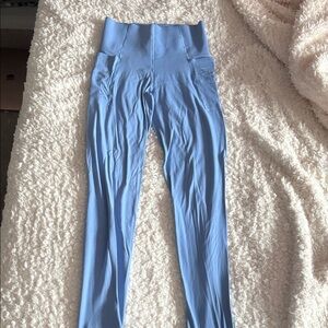 Aerie Light Blue High-Waisted Leggings